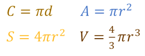 Circle Formulas 2